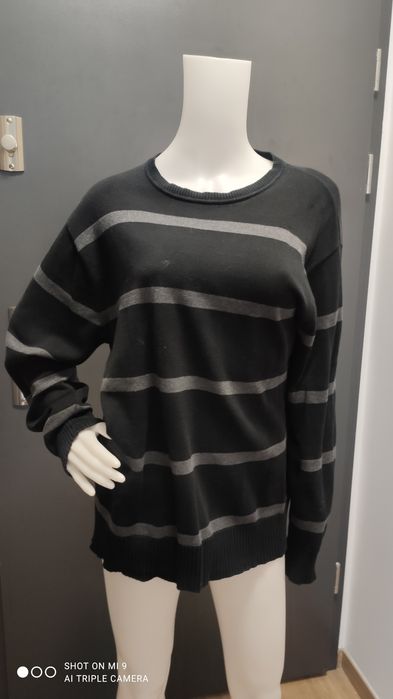 Sweter męski w paski