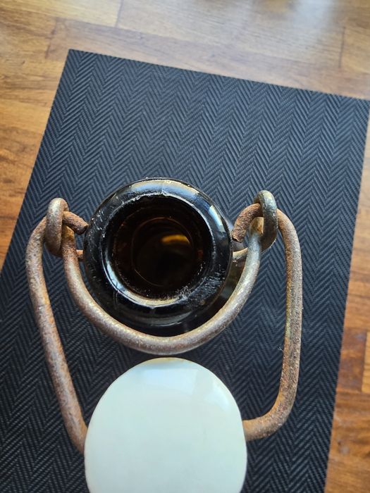 Stara butelka Haberbusch I Schiele Warszawa