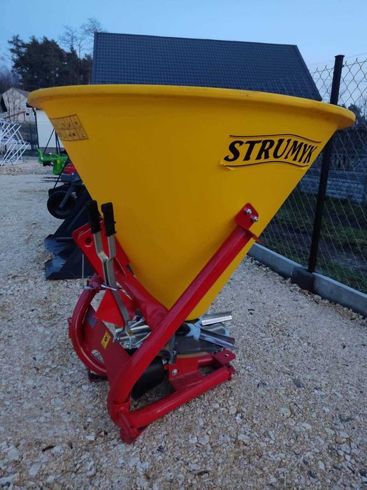 Rozsiewacz do nawozu lejek kosz 200-500l solidny tarcza kwasoodporna