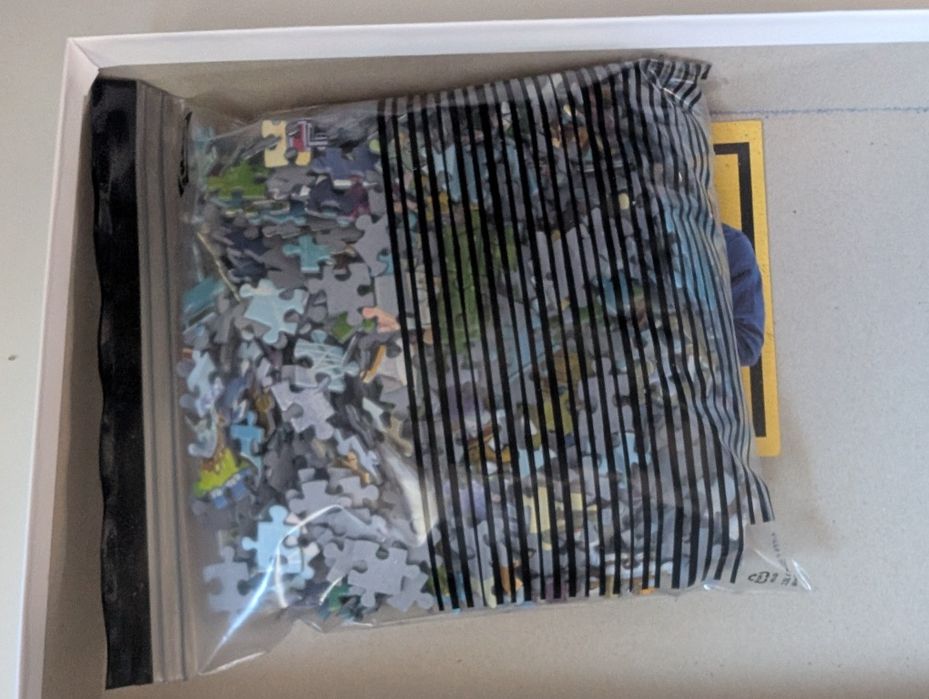 Puzzle 1000 Story maps Frozen, Elsa