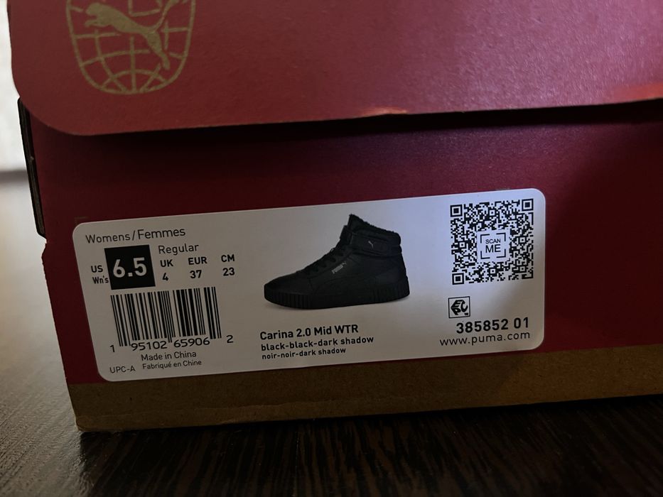 Жіночі снікерси Puma Carina 2.0 Mid WTR
