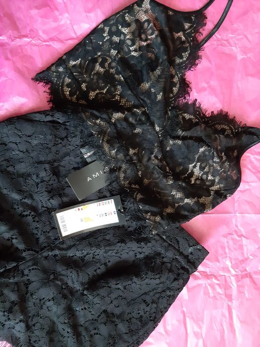 Кружевні чорні шорти