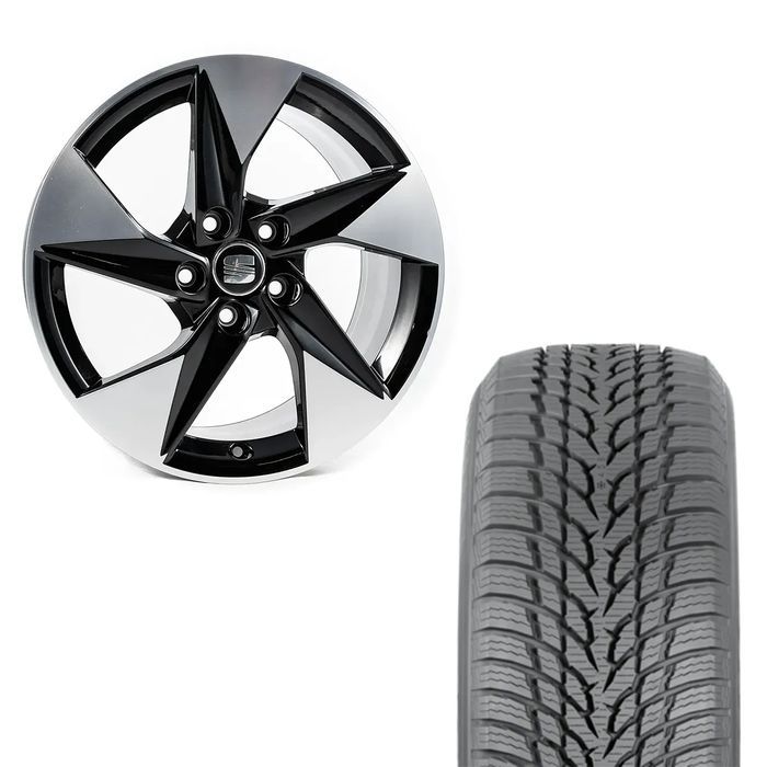 NOWE ORYGINALNE Felgi / Koła 17" - Seat Alhambra Ateca Leon Toledo