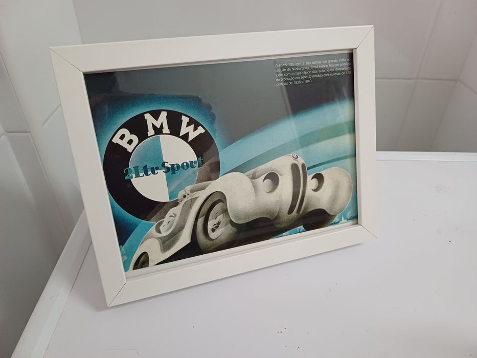 Quadro gravura BMW 1936