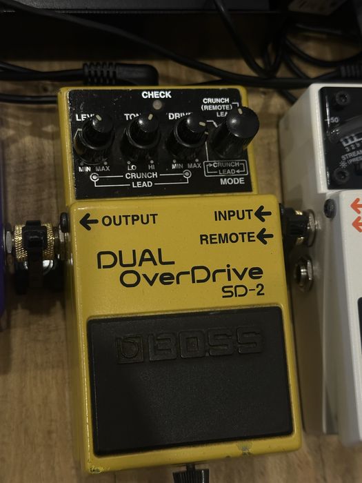 Dual over drive sd-2 boss