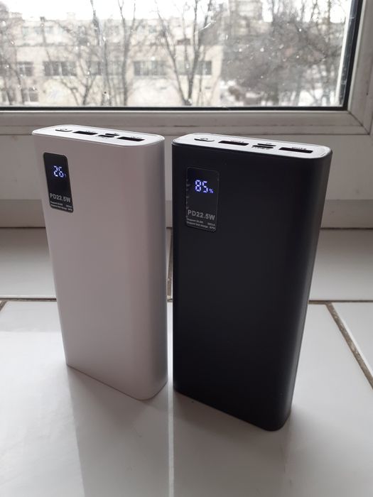 НОВЫЙ PowerBank"BYJP"На 20.000 mАh,С Функцией БЫСТРОЙ ЗАРЯДКИ На 22,5W