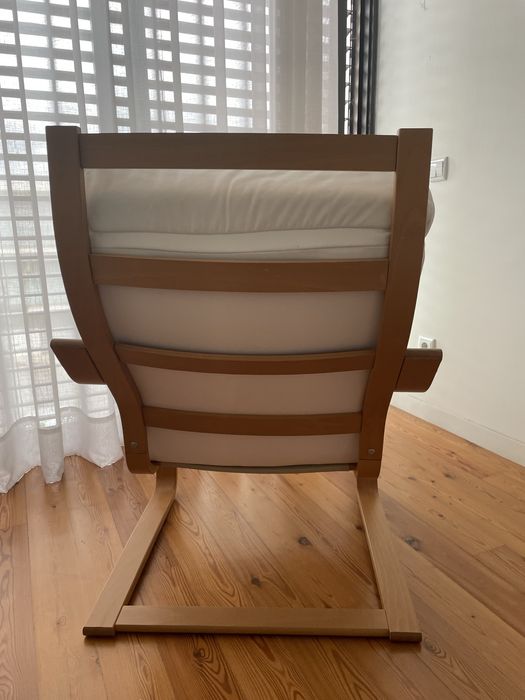 Cadeirão ikea branco