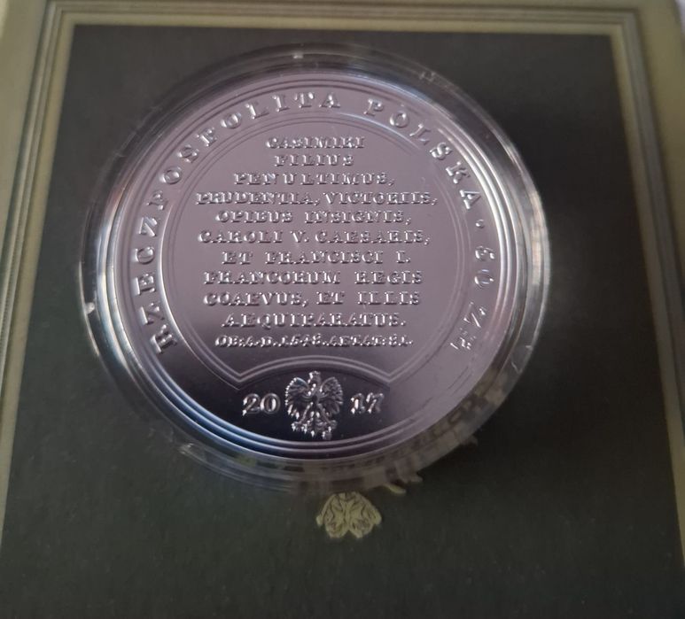 Zygmunt Stary 50 zł SSA Skarby Stanisława Augusta