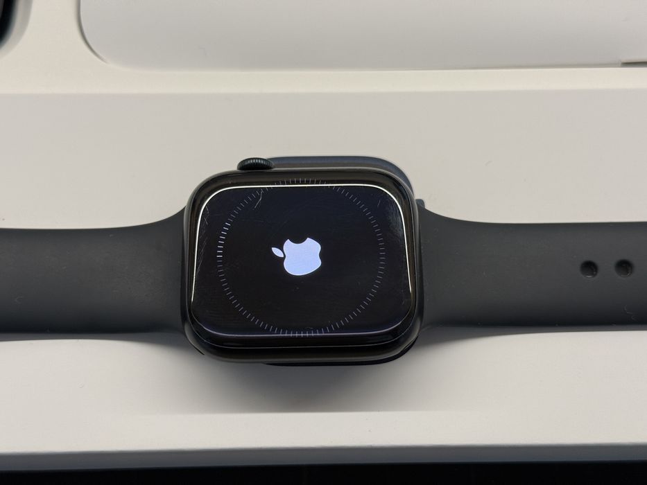 Apple watch 9 koperta 45 mm czarny uzywany sprawny