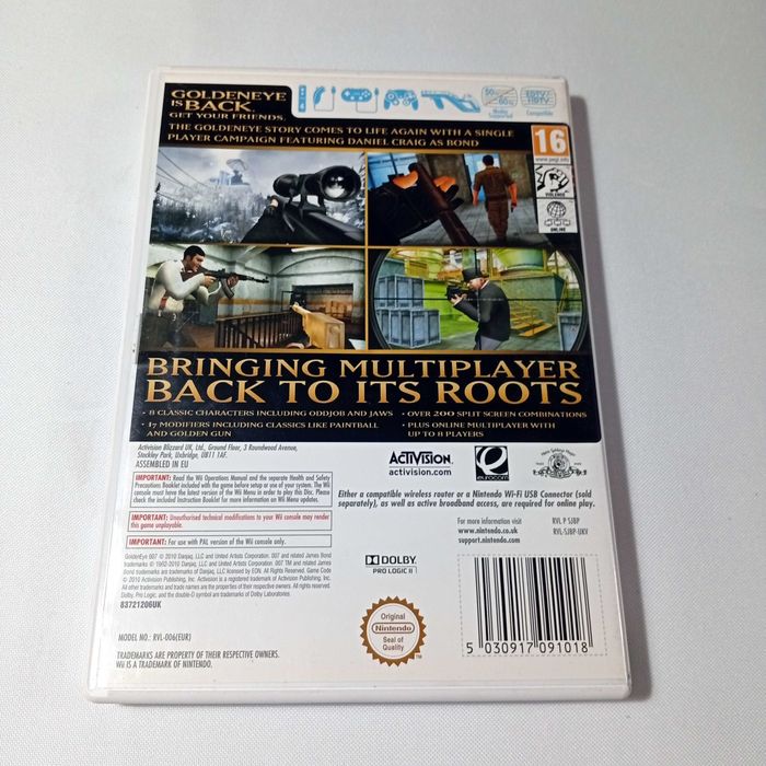 Golden Eye 007 (Nintendo Wii) PAL