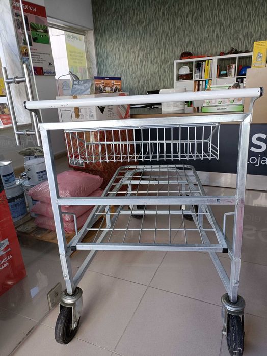 Carro compras/ cargas com cesto Faprol