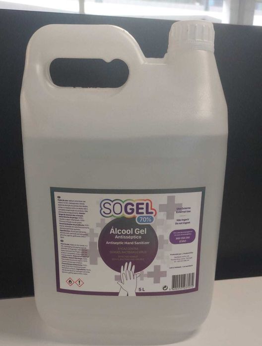 ID 156 - Vendo Álcool Gel 5L