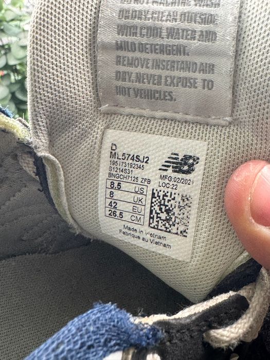 Кросівки New Balance 574 42 розмір Е7843