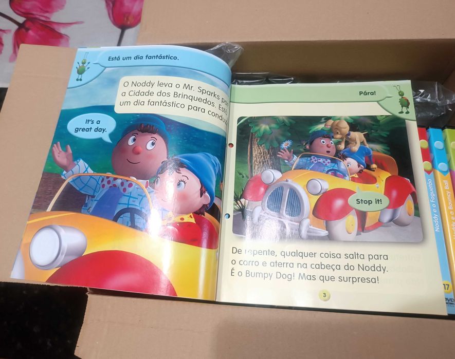 Coleção Completa 20 DVD's Learn English with Noddy PT-PT