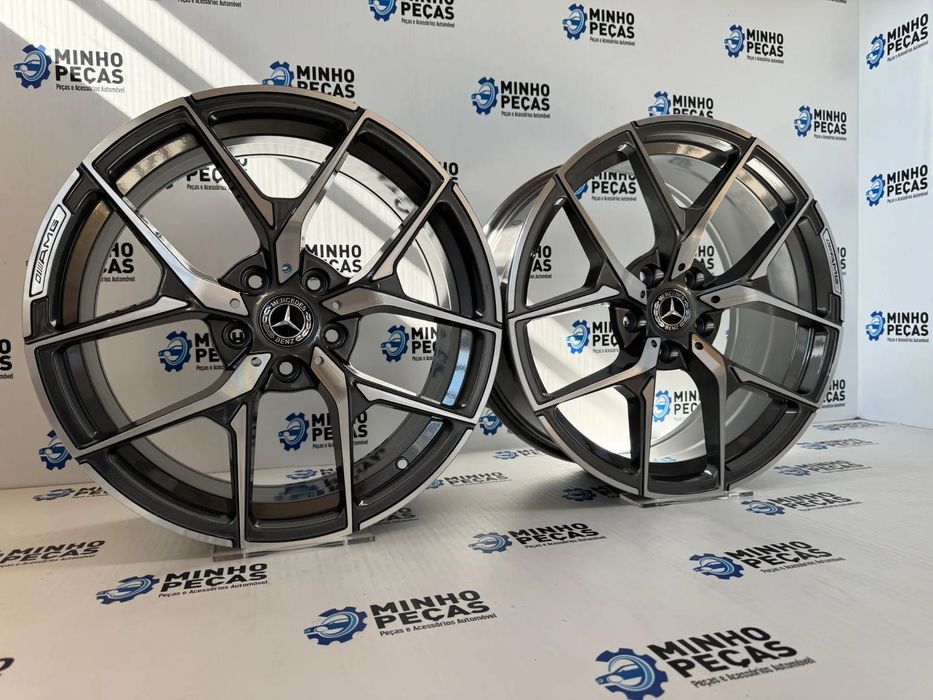 Jantes Mercedes MB5626 AMG em 18 (5x112) Gunmetal Polish