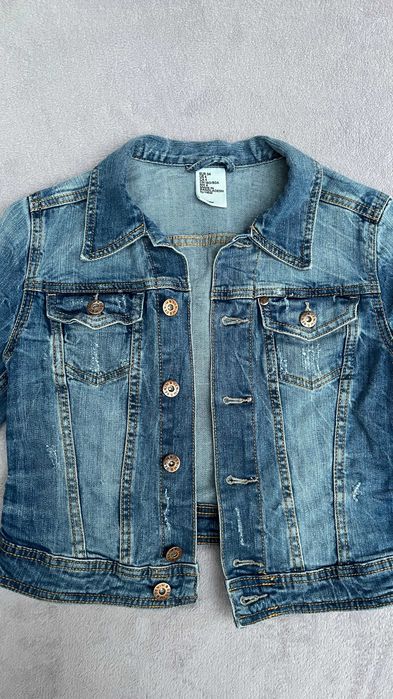 Kurtka katana jeans 34 denim jacket 2000s