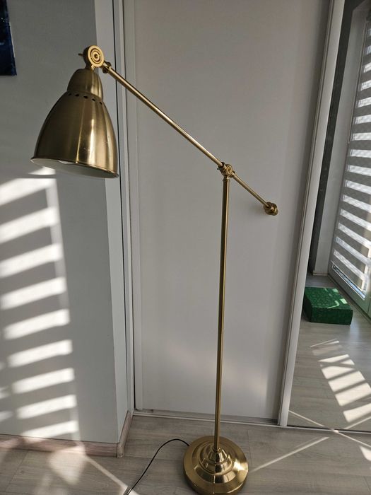 フロアスタンド IKEA BAROMETER Lampa IKEA Barometer - stojąca - złota, LOFT Katowice Bogucice