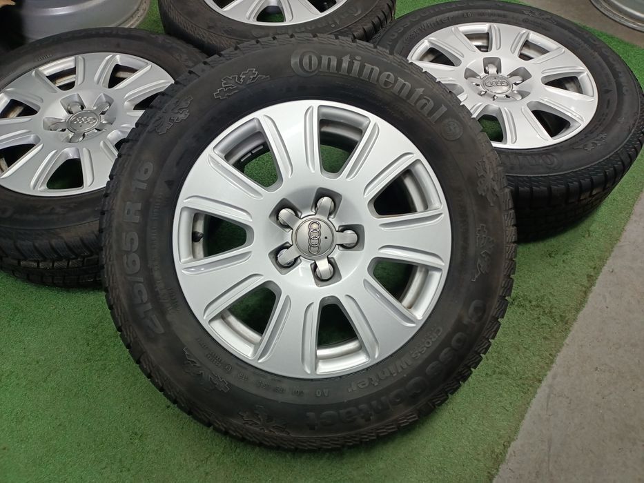 Koła 16" felgi 5x112 et33 opony 215/65/16 Audi Q3 Wysyłka Sline