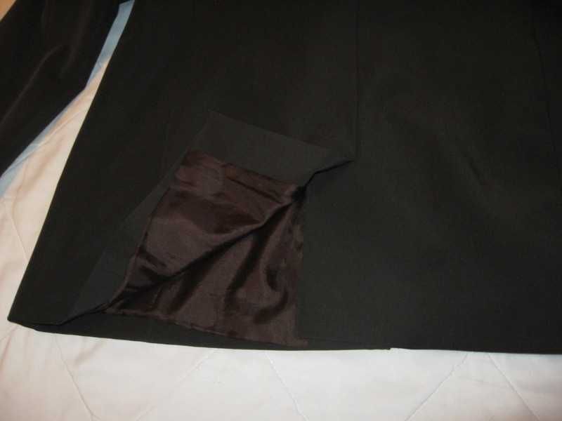 Marynarka damska Madeleine grafitowa grafit szara kieszenie 44 XL XXL