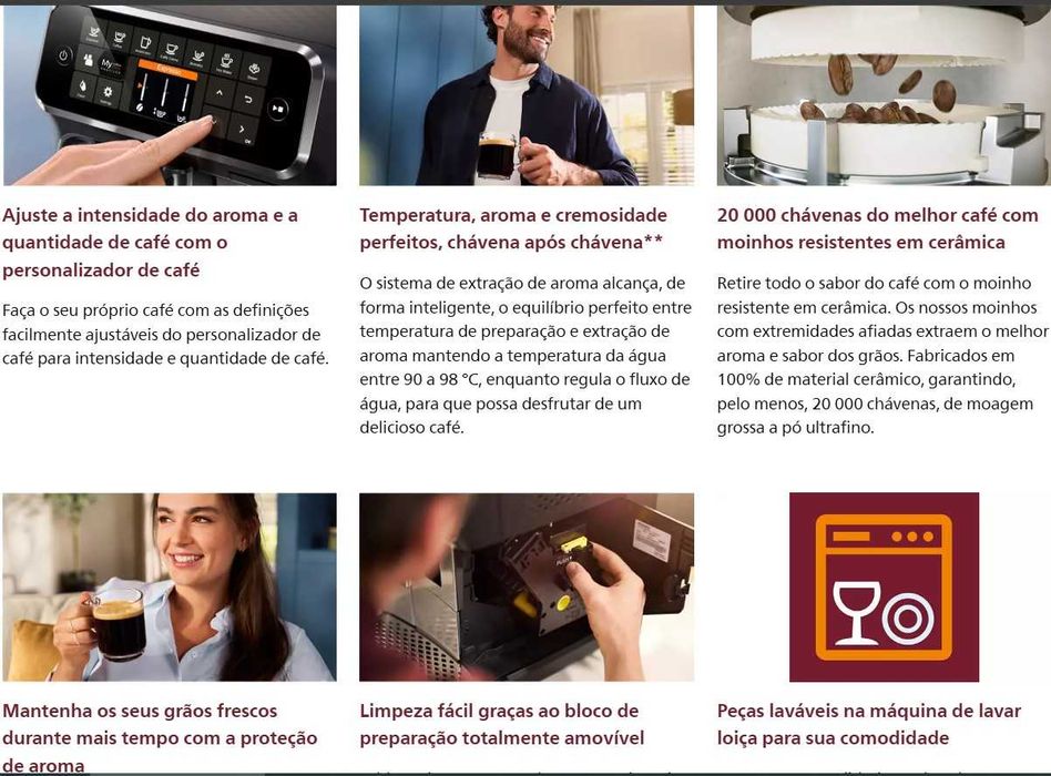 Philips máquina de café expresso totalmente automática série 4300
