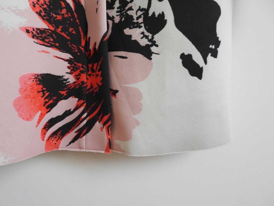 Sportmax Code neoprenowy płaszcz w kwiaty S M Max Mara MaxMara