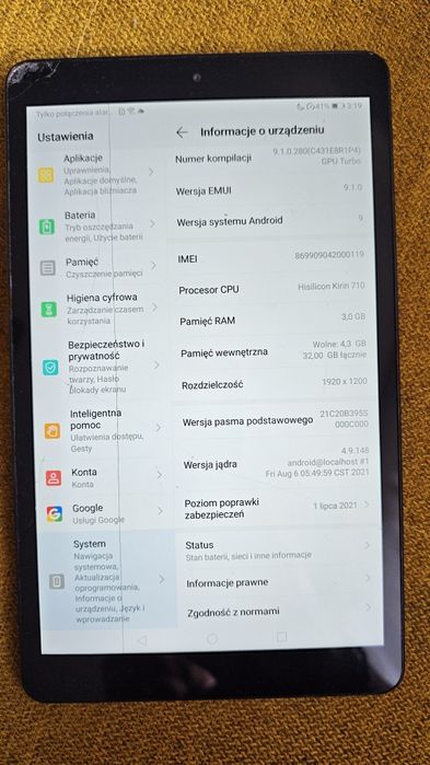 Huawei Mate pad M5 lite 8