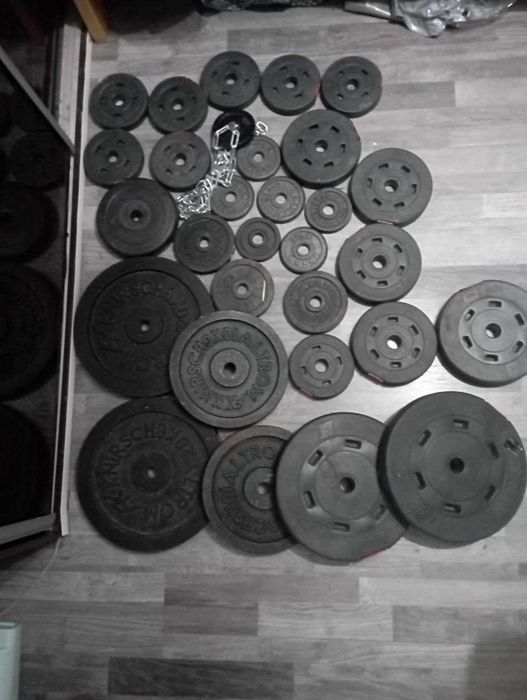 Kompletna Siłownia Domowa: Ławka Hop-Sport + Gryf + 120kg ŻELIWA!
