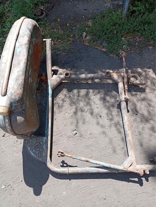 Рама коляски ИЖ56 с крылом