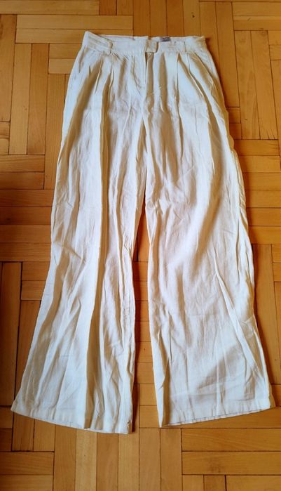Spodnie lniane /nowe /spidnie/ len /letnie /oldmonay/ lniane /