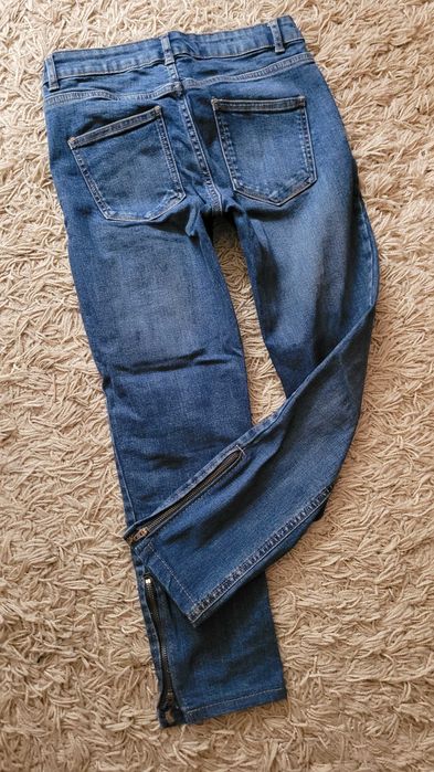 Jeansy Pieces 34 XS długie lub 7/8