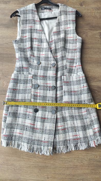 Твідове плаття жакет Zara