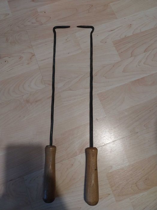 2 pogrzebacze do pieca