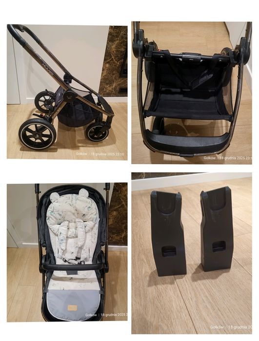 Wózek Muuvo Quick 2.0 cały zestaw