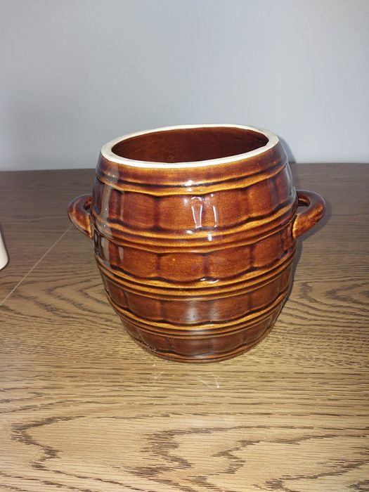 Kamionka  na smalec 2.5 L na wiejski stół