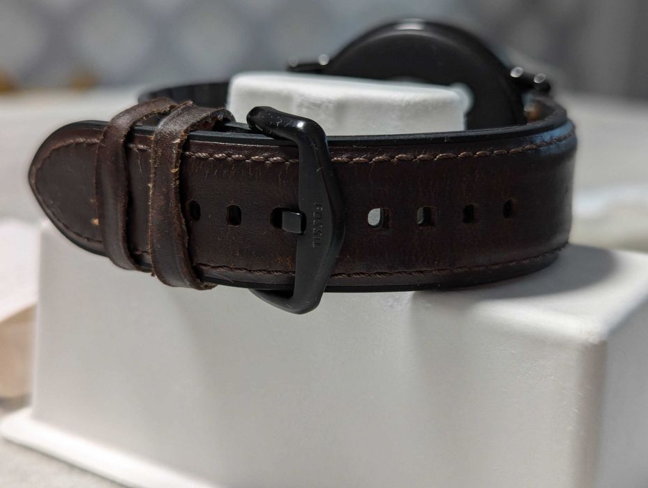 Смарт-годинник Fossil Gen 5 Carlyle HR (Brown Leather 22mm)