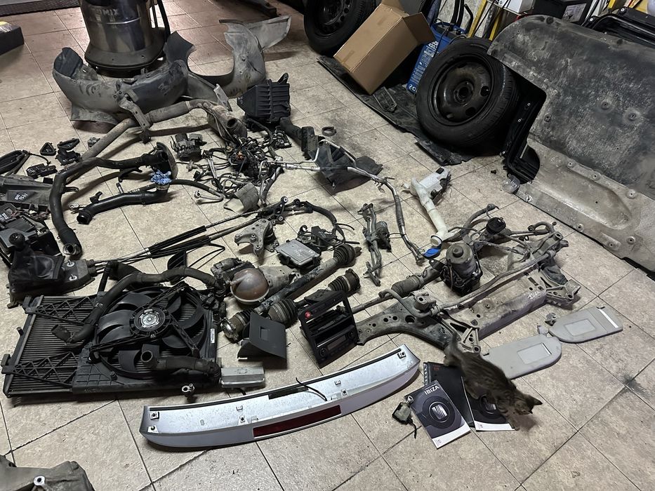 Ibiza 6L BMS transmissao radiador termoventilador seletor mudancas AC