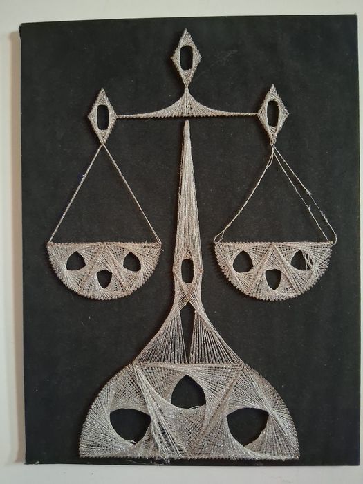 Quadro String Art - BALANÇA