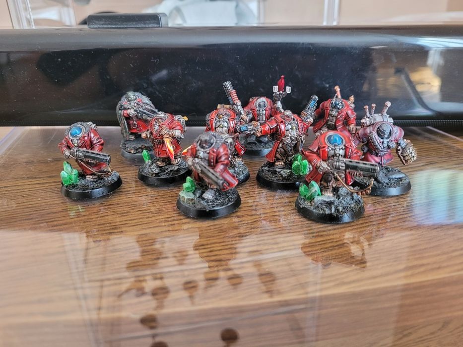 Kill Team Hernkyn Yaegirs pomalowane +tokeny