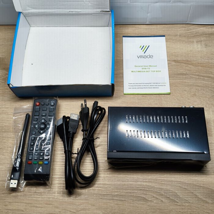 Тюнер DVB-T2 Vmade K6 H.265 HEVC IPTV WiFi YouTube Приставка Т2 Нова