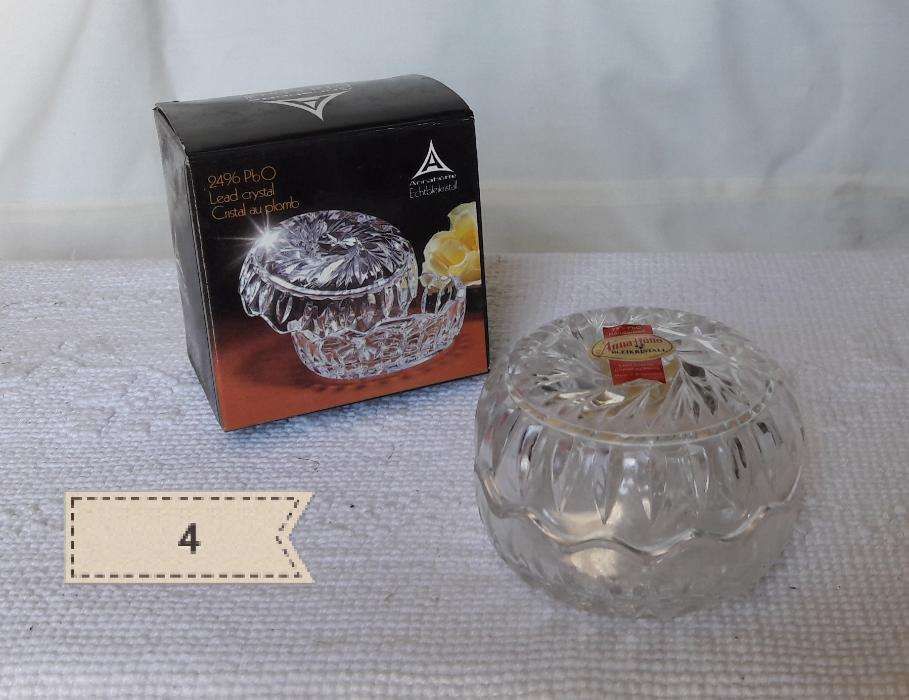 Várias peças cristal