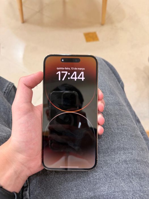 Iphone 14 pro max 128gb dourado