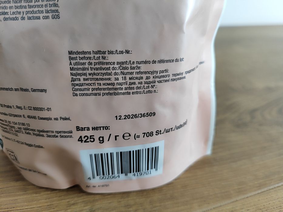 Gimcat Nutri biotin notes z algami 425g