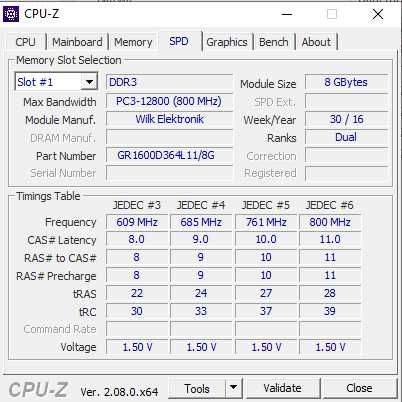 Pamięć RAM DDR3 Crucial GOODRAM 2x8GB 16GB 1600MHz