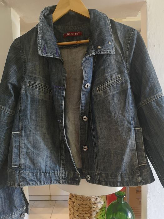 Kurtka katana przecierana