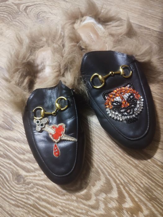 Мюли.Шлепки Guuci.Кожа