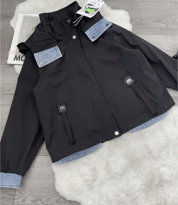 комбінована куртка