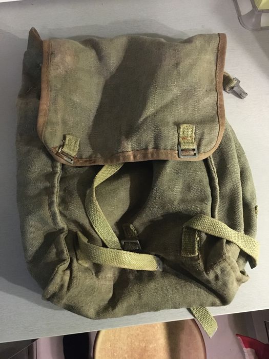 Plecak militarny wojskowy wojsko wojna prl kolekcja militaria armia