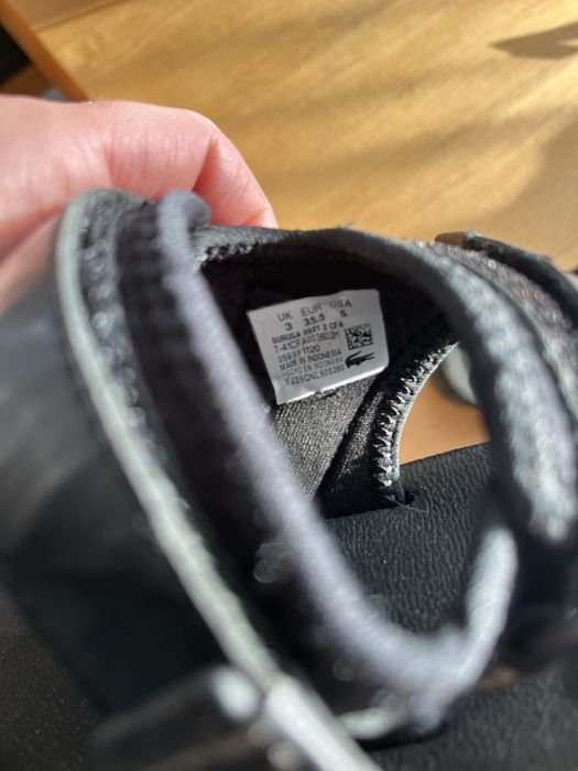 Sandały Lacoste rozm. 35,5