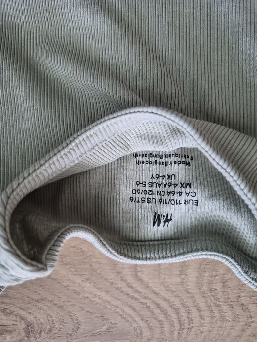 Sukienka prążki H&M 110-116