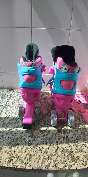 Patins em linha criança434266306553456642